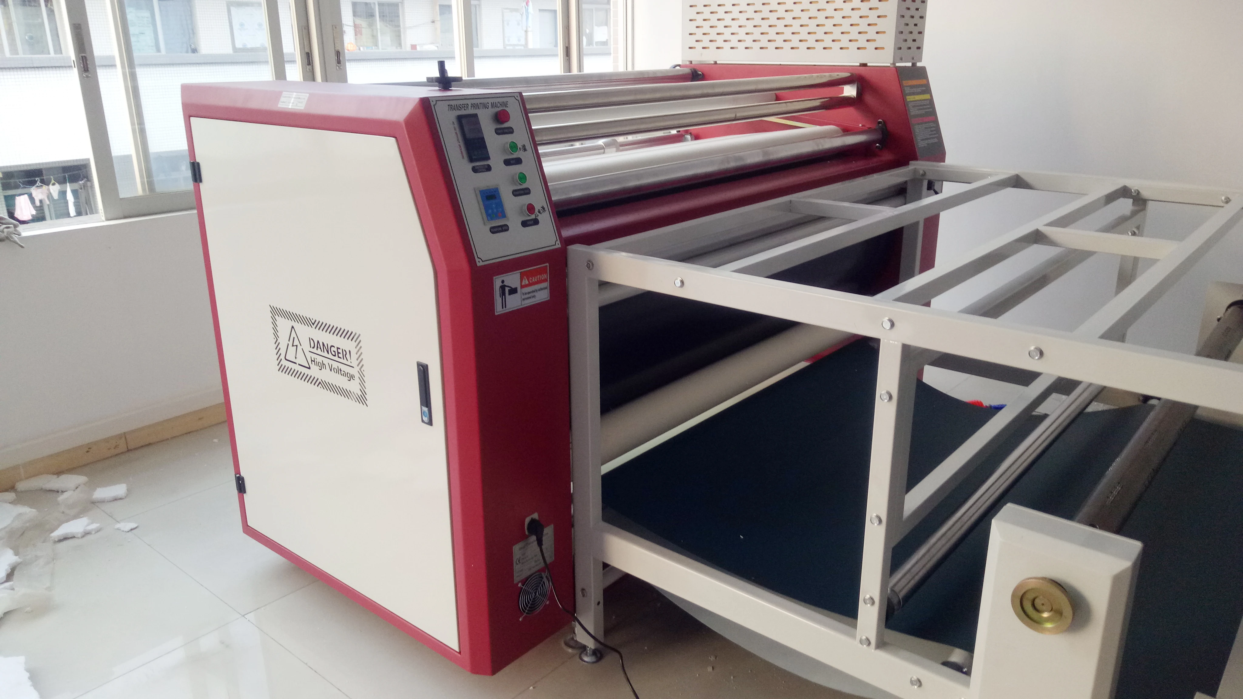 Auto-Matic Multifunctional Fabric Textile Calender Heating Roll Heat Press Roller Sublimation Heat Transfer Machine