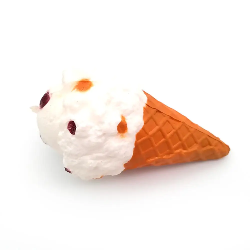 Food toy sweet tube cheap pu foam cube christmas squishy icecream