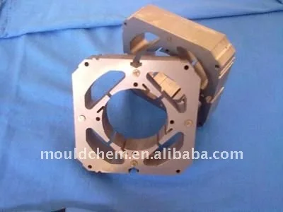 stator and rotor lamination for shaded pole motor