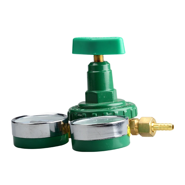 
Cheap hot sale adjustable green oxygen regulator 