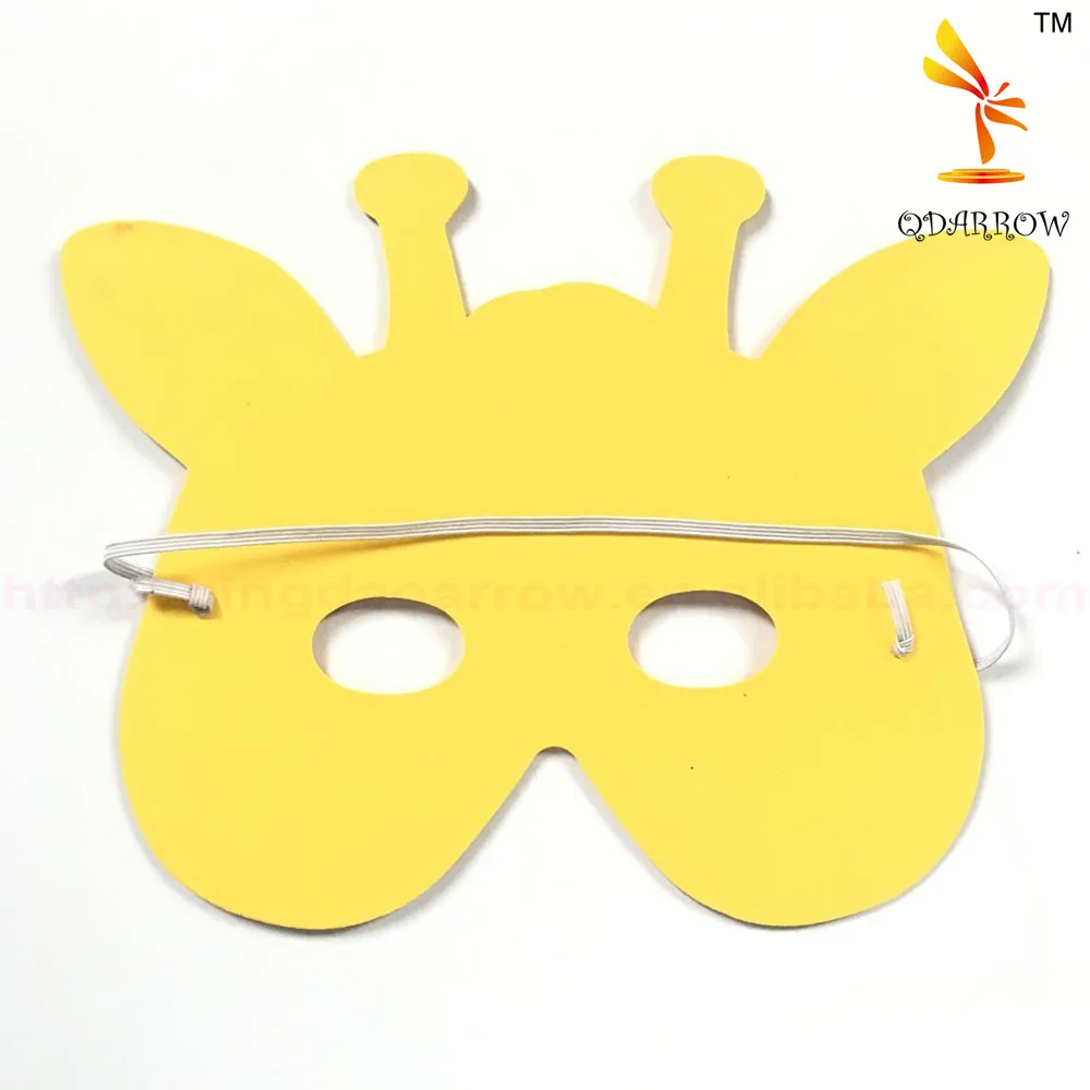 High Quality Giraffe Simple Design Masquerade Party Masks