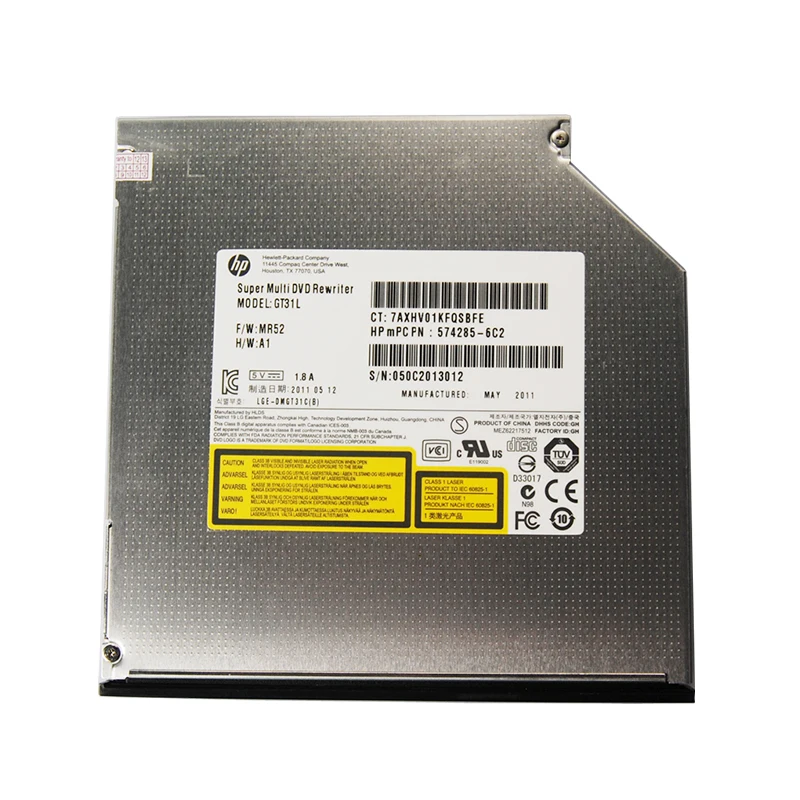 HL GT31L Tray load 12.7MM LightScribe Rewritable DVD Writer