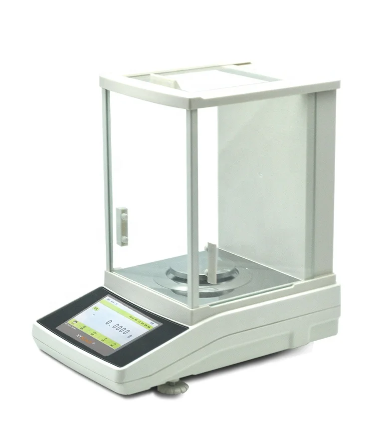 220g 0.1mg 0.0001g touch screen machine automatic internal calibration analytical balance