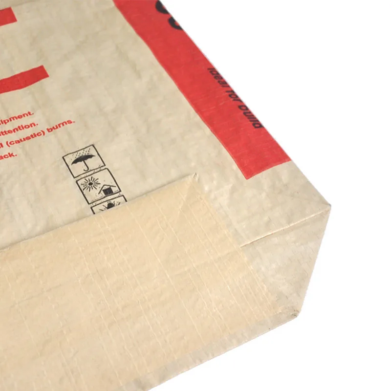 empty 50 kg Laminated PP Woven WPP Valve Cement Packaging Sacks heavy duty sack 50kg