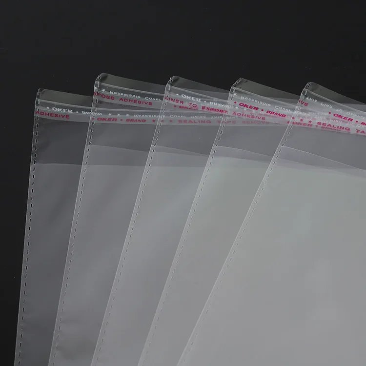 Small Size Clear Polypropylene Plastic Bag for Packaging