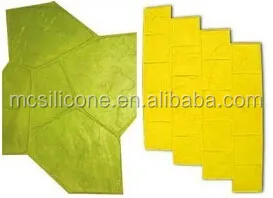Stamp Concrete Mould Making Two-Component Liquid Polyurethane Rubber