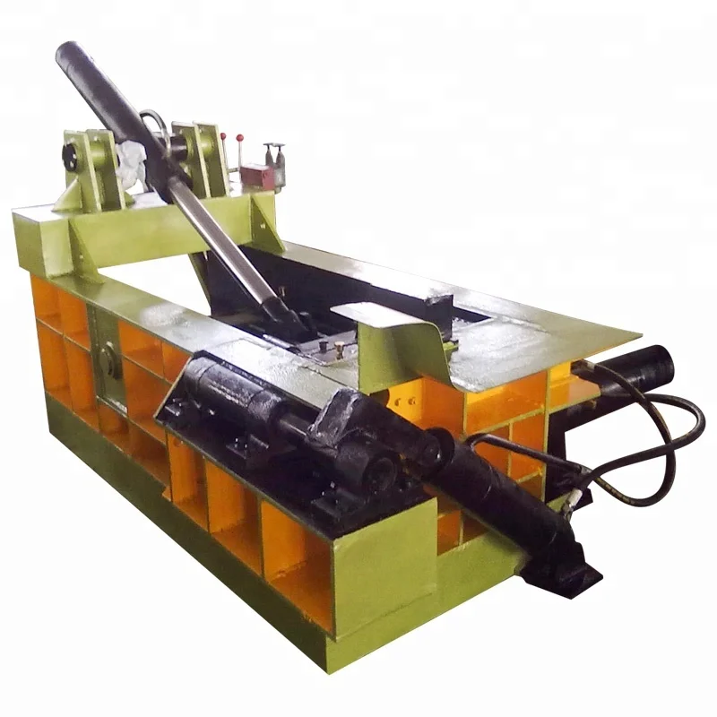 Hydraulic Scrap Metal Baler for aluminum foil wire turnings scrap IN STOCK