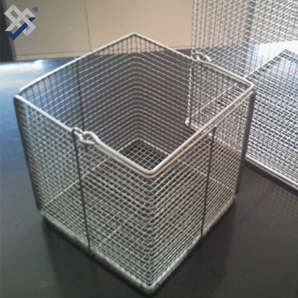 Лидер продаж, железная корзина из нихромистой проволоки, сетчатая корзина, корзина для жарки, распродажа