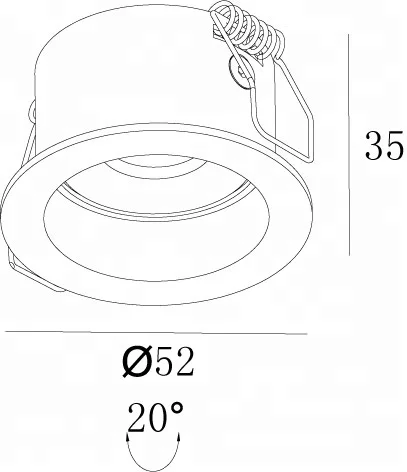 Высококачественное светодиодное освещение для дома ALPHA, 2 Вт