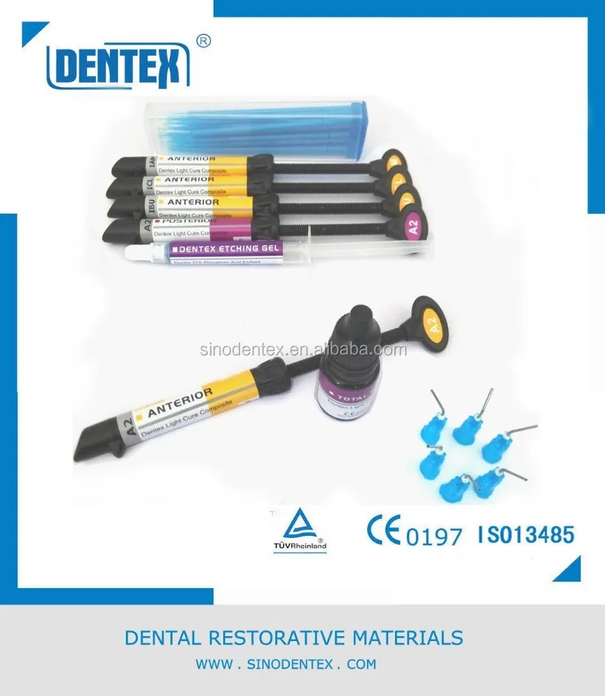 Dental Esthetic composite resin for enamel INC light cure China supplier
