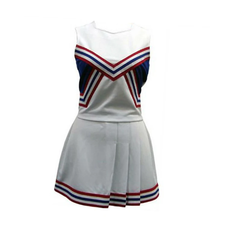 Sublimation Women Sexy Cheerleading Uniform Skirts Suit Dresses
