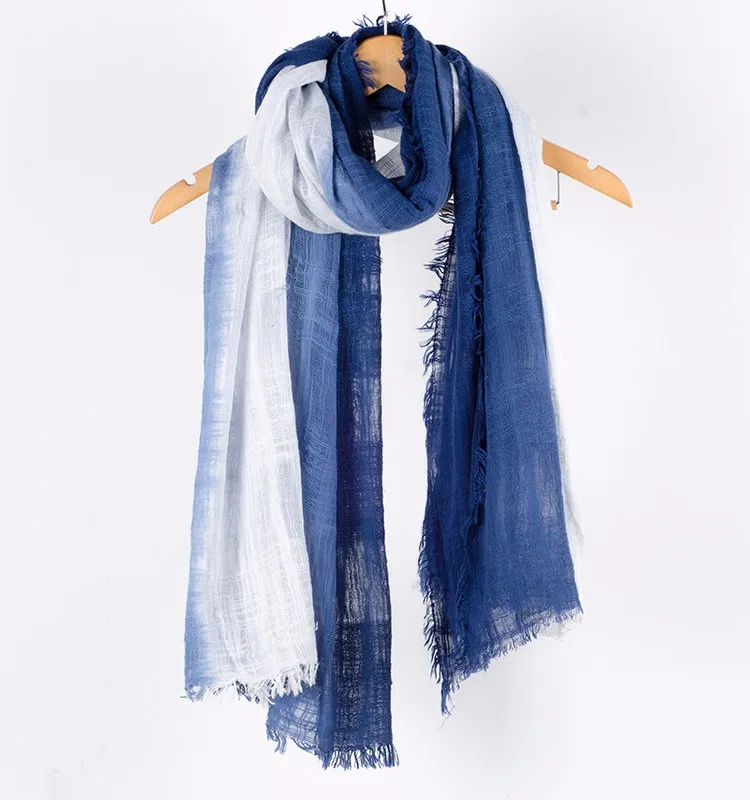 
2021 autumn 100% cotton scarf shawl 