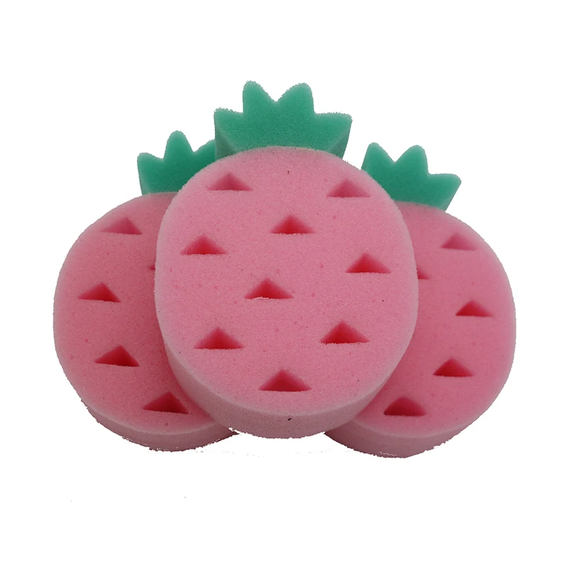 ice cream kids bathing super soft exfoliating silicone novelty bath sea sponge for bathing