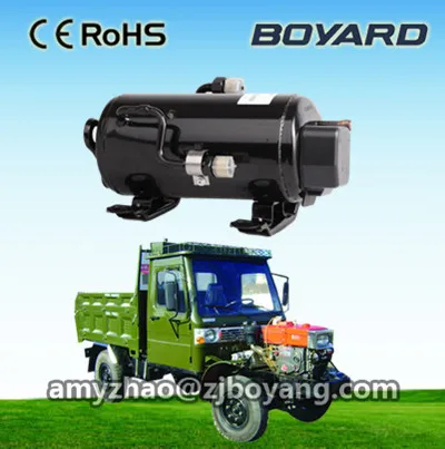 Горизонтальный мини-компрессор boyard r134a 12 В для окружающей среды на