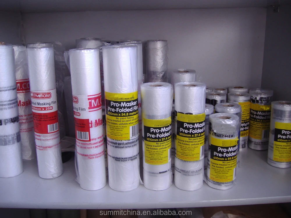 pre-folded static HDPE film