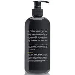 Собственная торговая марка, оптовая продажа, 100% чистый натуральный органический питательный коллаген, Кондиционер для волос с активированным углем