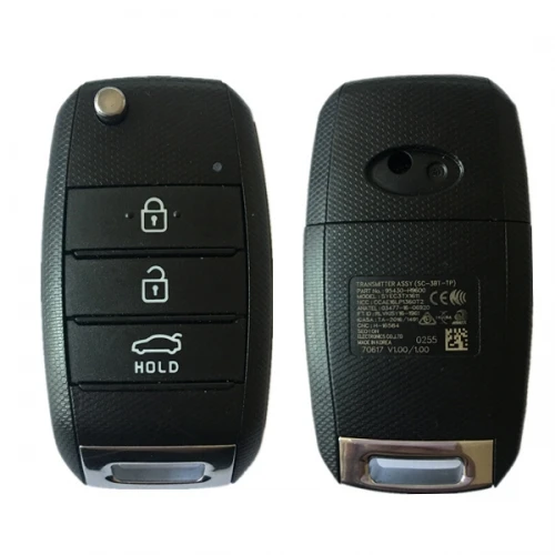 CN051027 Original remote flip key with 3 button and 433 MHZ 4D60 80BIT chip FCCID  95430-H9600