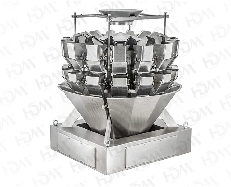 High-end 14 heads multihead weigher for frozen food, snack food