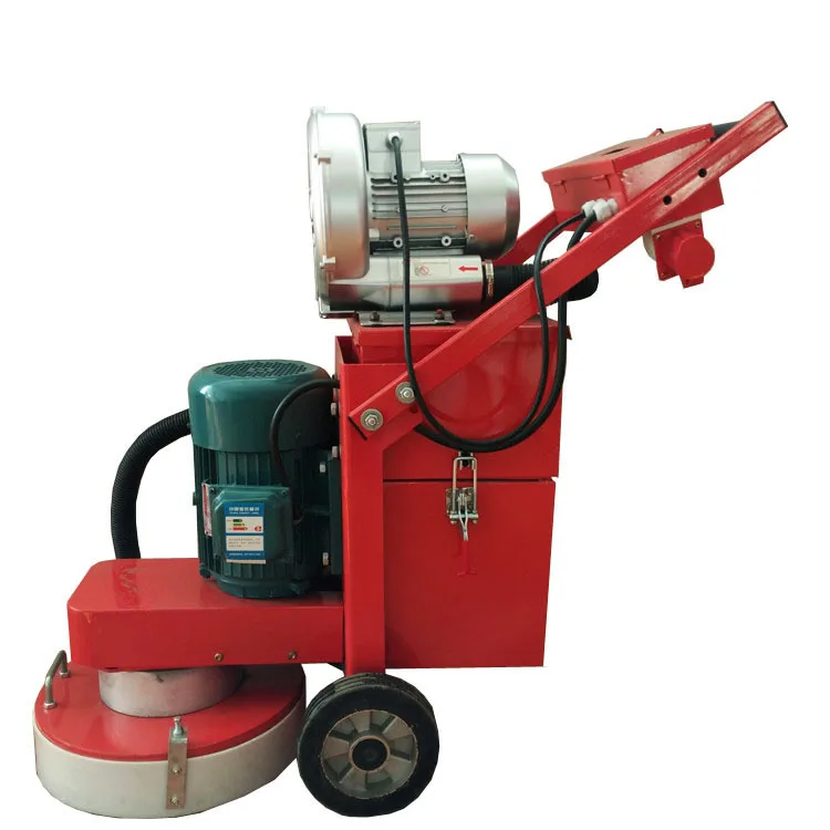 concrete floor polishing machine with vacuum