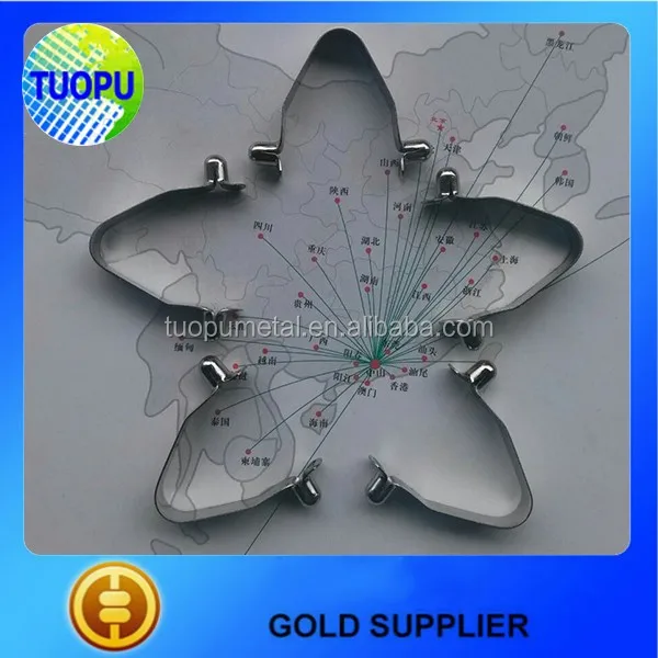 High Quality 65Mn tube spring clips push button clip