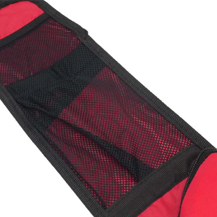 Wholesale cheap car seat side organizer with mesh polyester storage pocket
