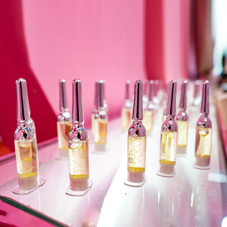 
custom logo whitening skin care set vitamin c serum ampoule 