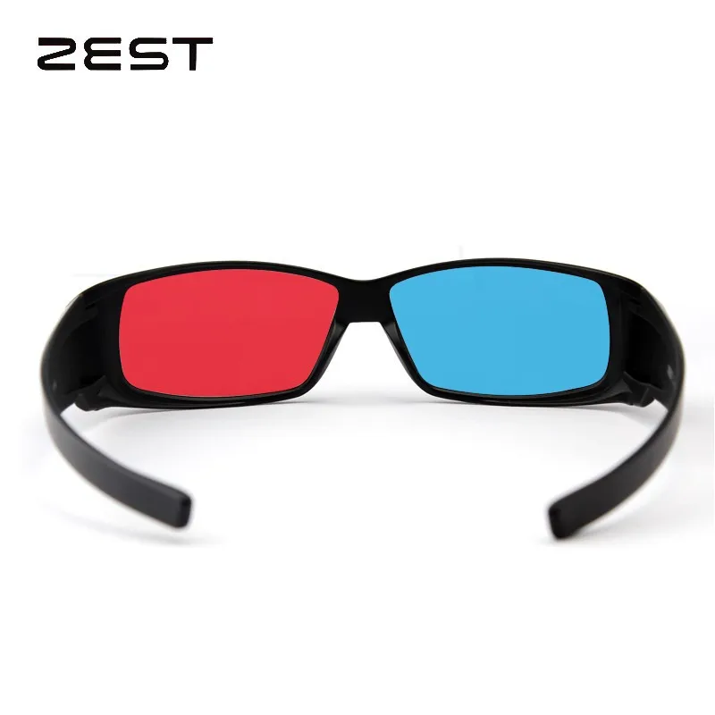 
ZEST Red Blue Cyan 3D glasses for 3D Movies Books Film TV 