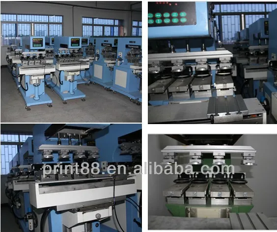 Автоматическая печатная машина для бутылок, 4 цвета