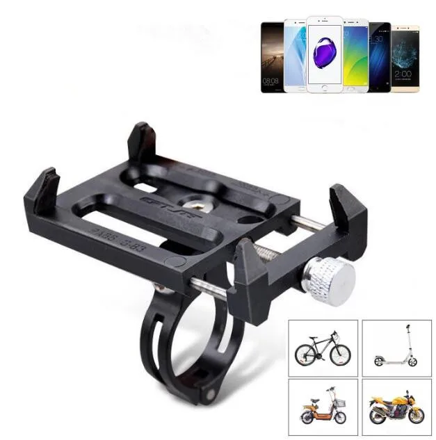 GUB G-83 Universal Bicycle Bike 3.5-6.2 inch Phone Holder Mount Bracket For Smart Mobile Cellphone Handlebar Clip Stand