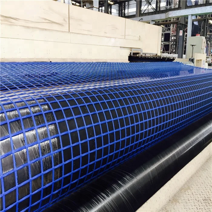Прочность на разрыв 30-1000 кН основовязание полиэфир BX Geogrid