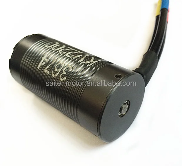 Powerful electric car motor 3674 KV2770 2 Pole 1:10 scale dc brushless motor for rc toy car/boat