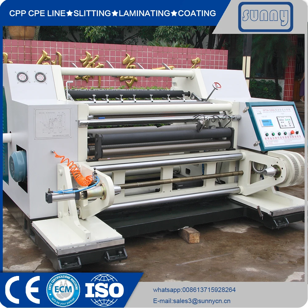 Professional Manufacturer Fully Automatic Aluminium Foil Paper Slitter Rewinder Machine