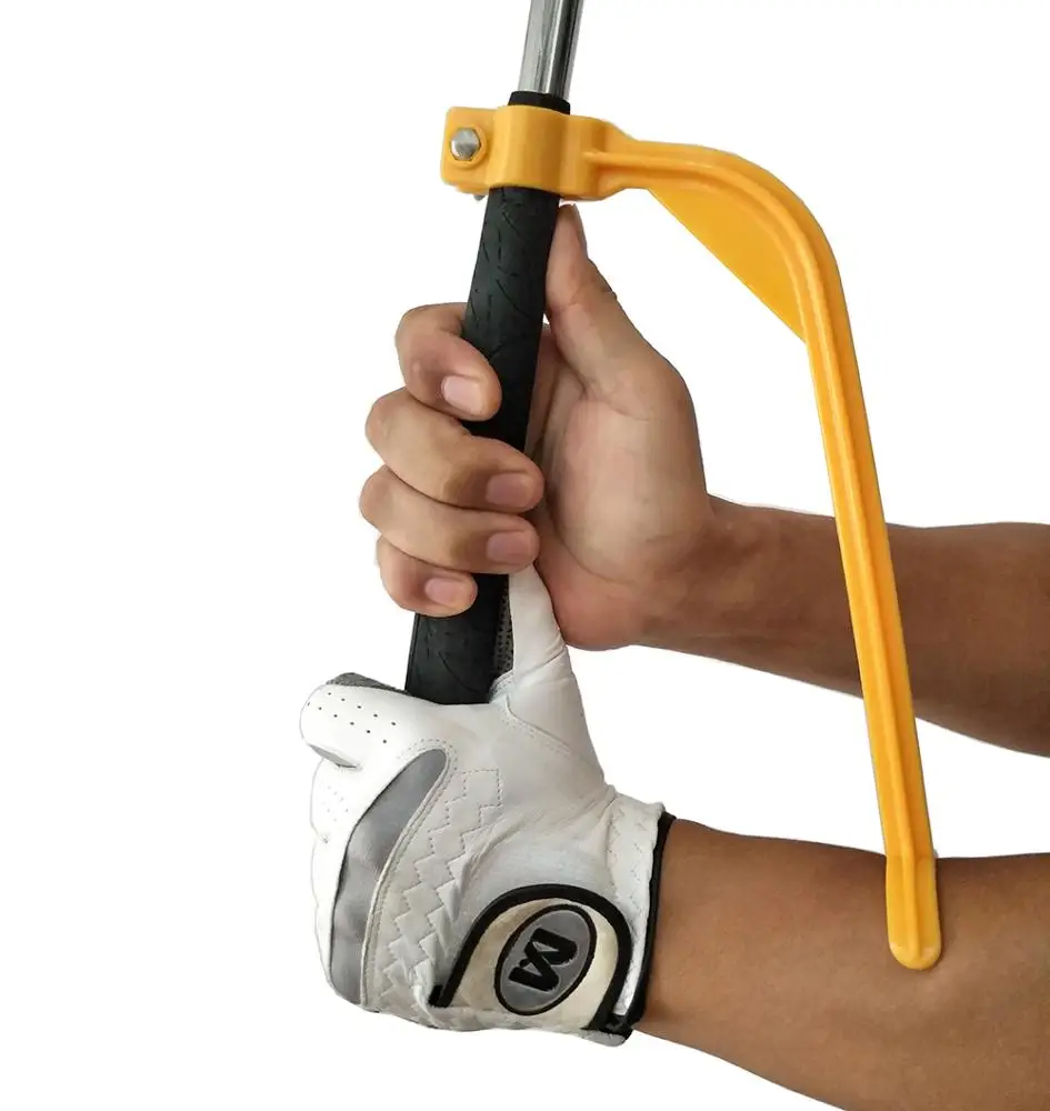 Golf Wrist Correct Aid & Golf Practice Swing Educational Trainer & Golf Gesture Alignment Training Guide
