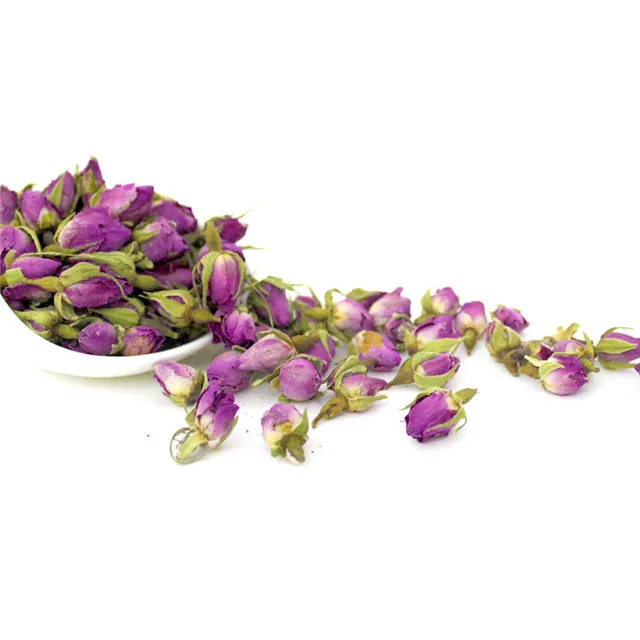 EU Standard Organic Dried Rose Bud Top Quality Flower Herbal Tea Pink Rose Flower Tea