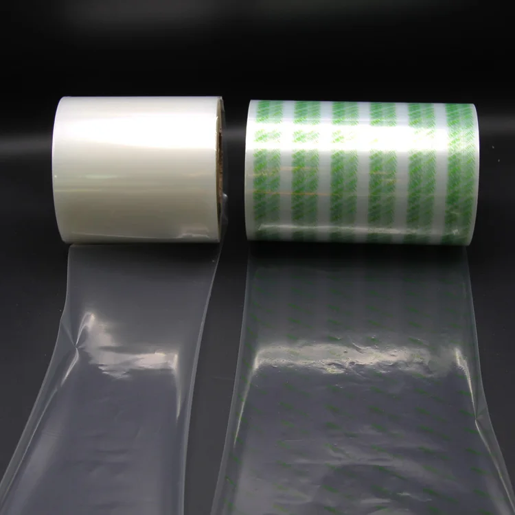 PET laminated with PE transparent food grade packaging plastic roll film package roll For powder flour