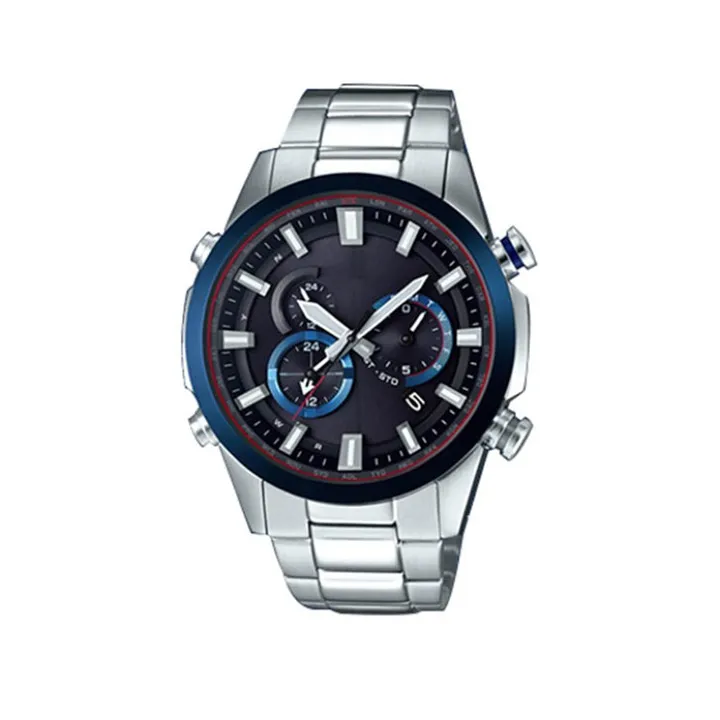 stainless steel strap wrist watch dial calendar watches luminous blu-ray waterproof watch for couples or men
