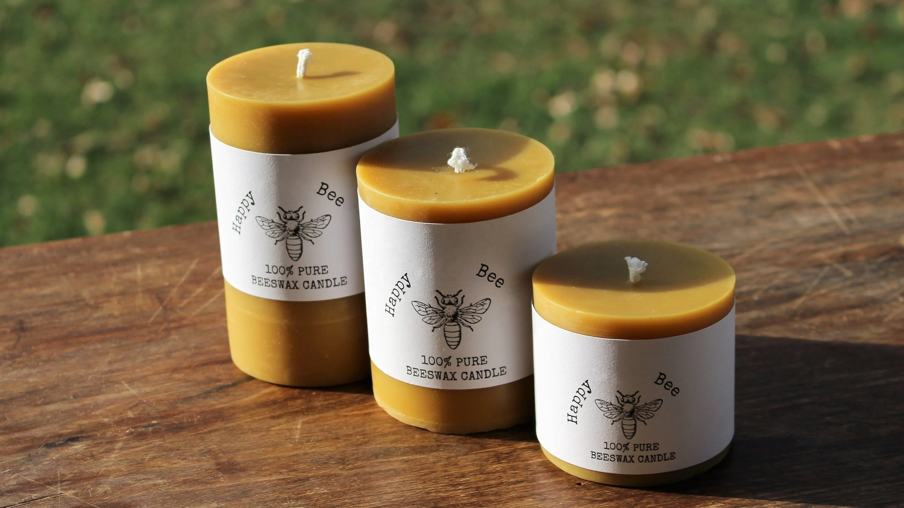 Home Decorative Aroma Natural Beeswax Candle Scented Candle Pillar Candle With Private Label