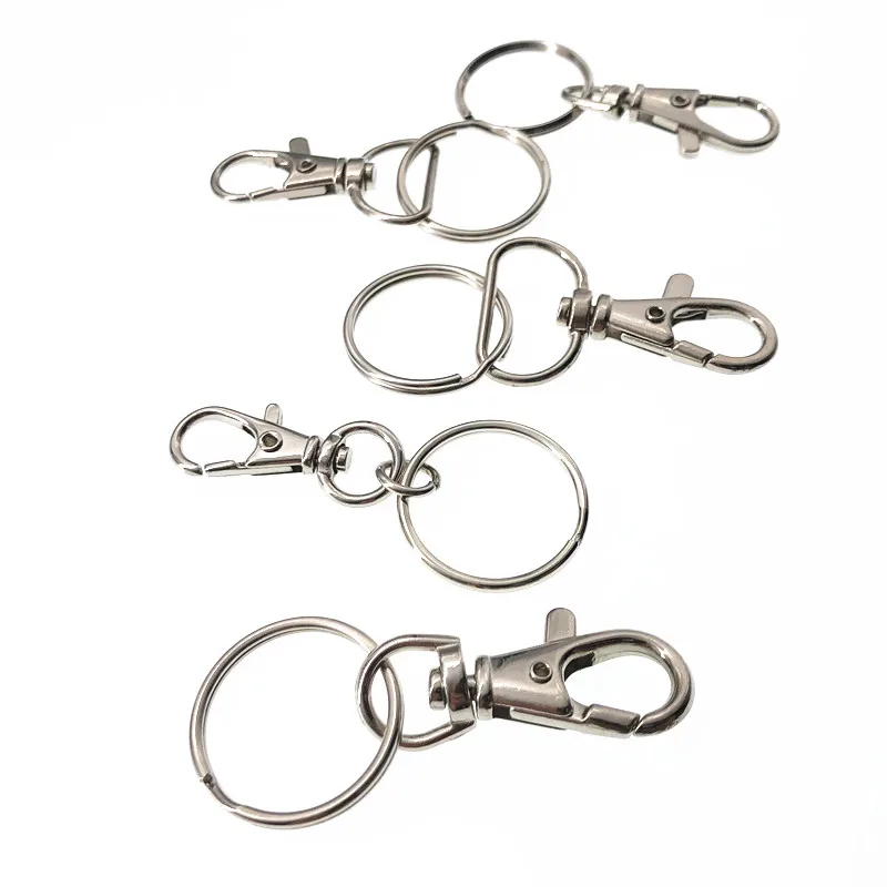 High quality key chain metal snap hooks Key Chains with Lanyard Hook JOK-005
