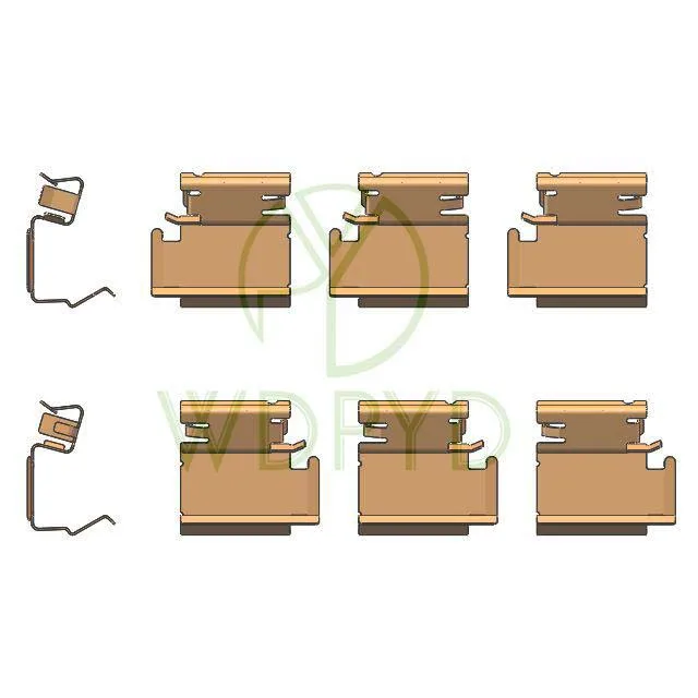 0440994000 7551218 BRAKE PAD FITTING KIT FOR HYUNDAI ACCENT FOR HONDA ACCORD FOR VW CRAFTER FOR FORD TRANSIT 4211218 109-1218