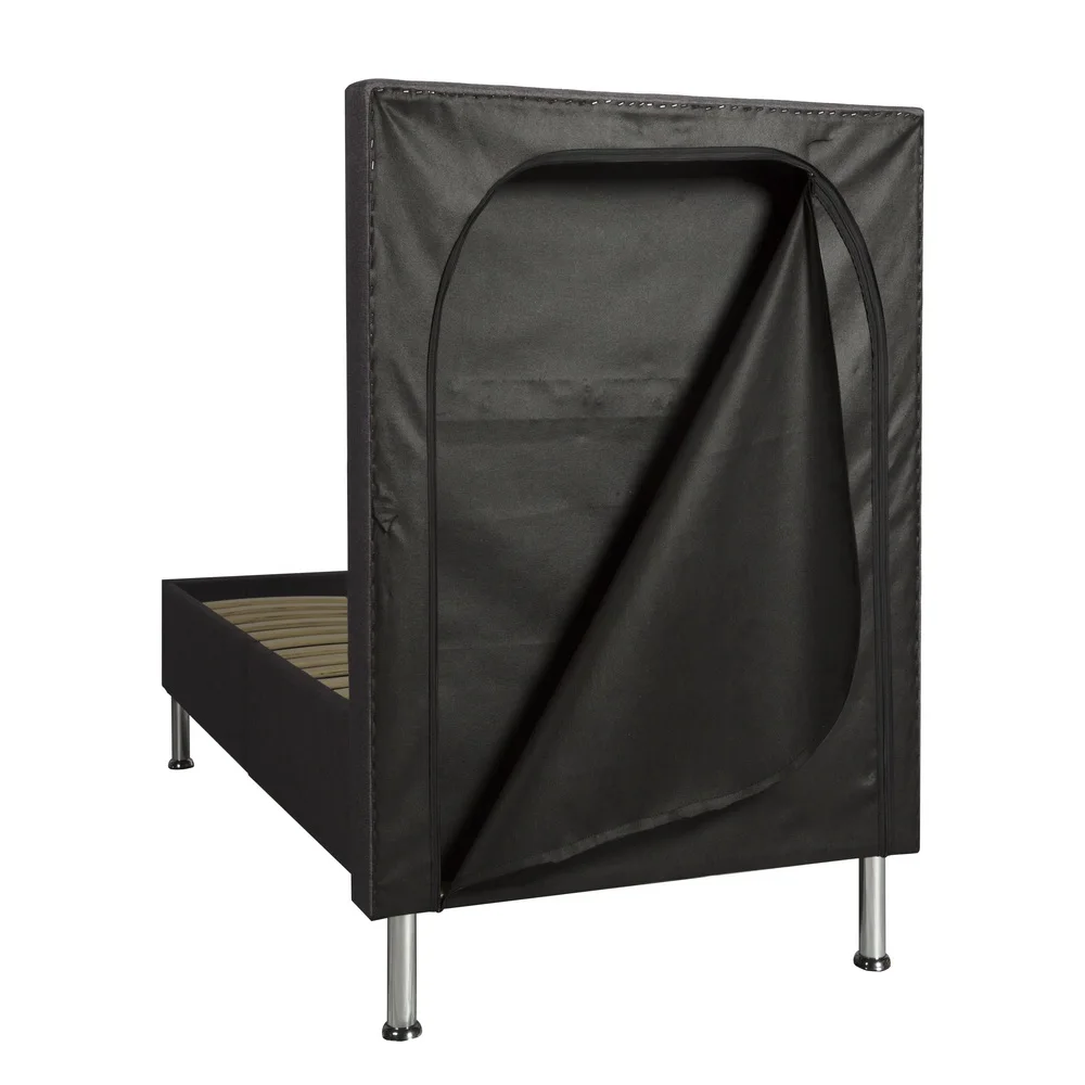 Modern simple bed with storage space DJ-BD03-3 bedroom furniture metal flat bed frame