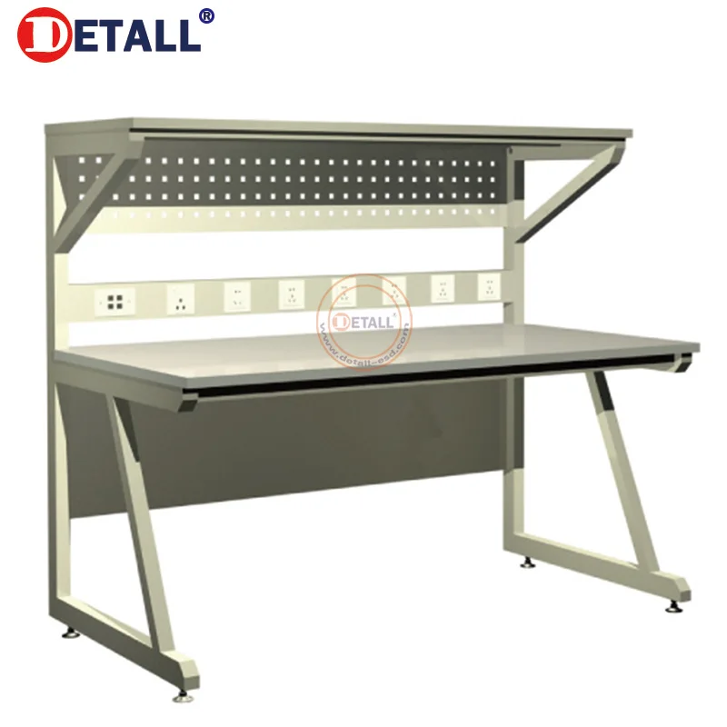 Promotion Custom Size Portable Medium Duty ESD Stainless Steel Workbench