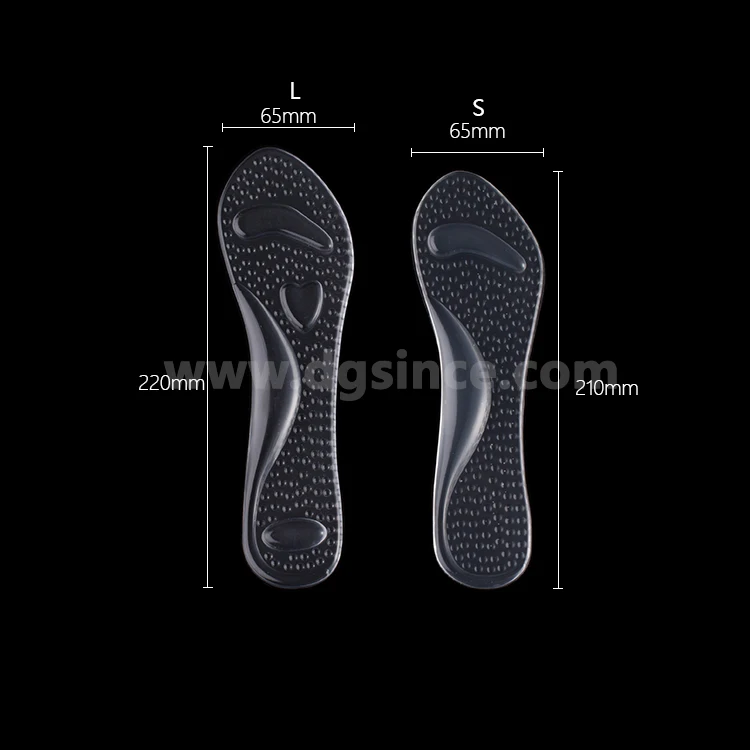 insoles wholesale moldable heated foot orthotic heel arch pain gel pu insole