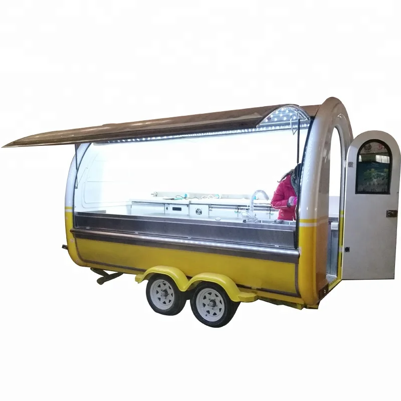 burger  hot dog cart mobile food truck for sale in dubai