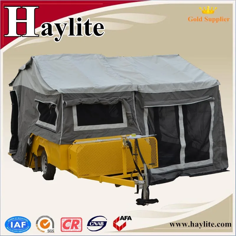 
Hot Sale 7x4ft off road galvanized Camper Trailer 