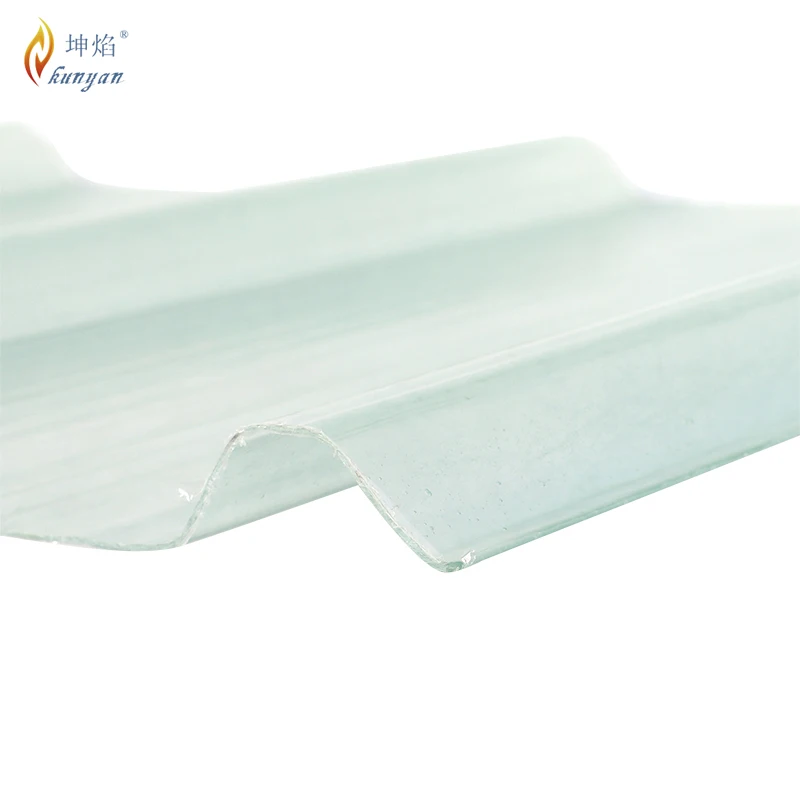  Водостойкие гофрированные Стекловолоконные стеновые панели для строительства зданий