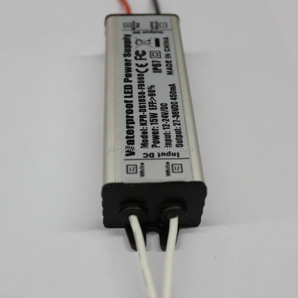 High quality 12V DC input led driver for solar light constant current IP 67