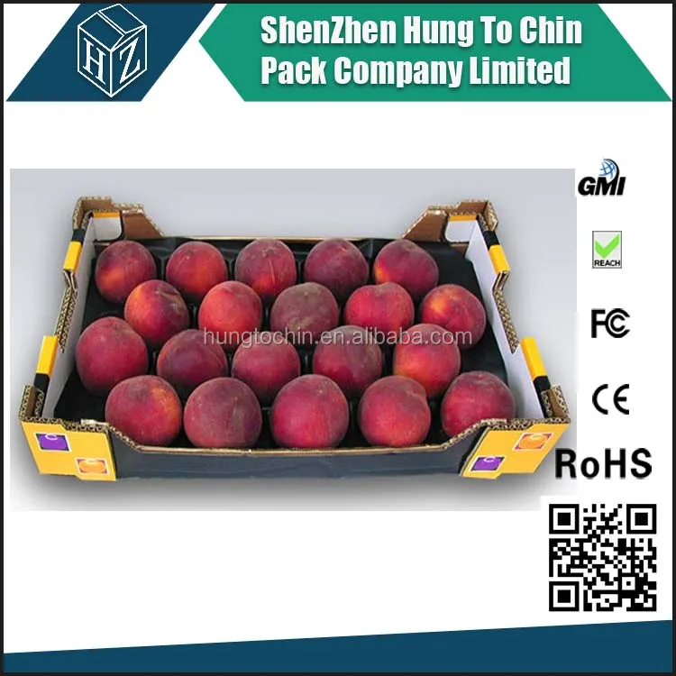 EB Flute 4mm thickness Corrugated boxes for tomato packaging