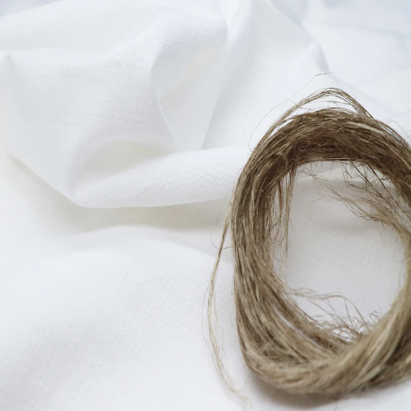 Natural fiber High Quality linen cotton fabric