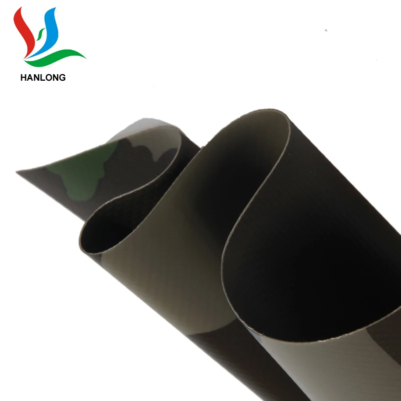 pvc coated tarpaulin waterproof camouflage fabric for outdoor tent