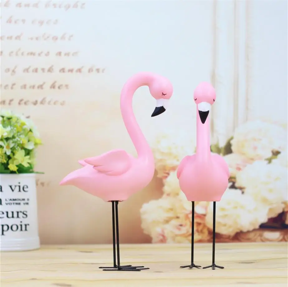 Promotion Holiday Gift Cheap New Shape Various Shape Flamingos Red Piggy Bank